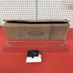 D1az-15a000-a Ford Nos 1971 Galaxie 500 Xl Ltd Electric Clock Kit With Lens Oem