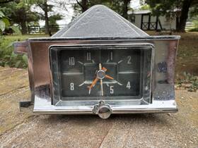 D607 Ford 1959 Edsel Car Wagon Monochrome General Electric Co. Dash Clock