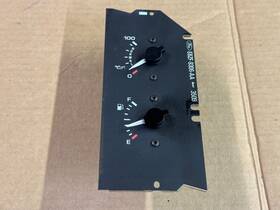 E7zf-9306-ac Ford 87-89 Mustang Oil And Fuel Level Cluster Gauge Set Instrument Dash Panel Oem
