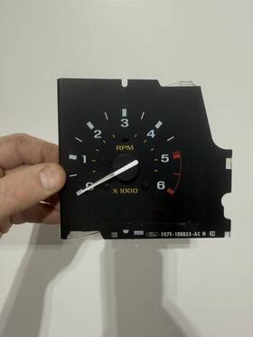 F07f-10e853-ac Ford 89-94 Bronco Ii Explorer Ranger Instrument Cluster Tach Tachometer Gauge