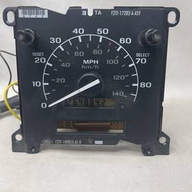 F2tf-17262-a Ford 92 - 96 F150 F250 F350 Pickup Bronco Speedometer Gauge Psom 265k Miles F2tf
