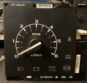 F4tf-10e853-hb Ford 1992 96 F150 Bronco Truck Gas Instrument Gauge Cluster Tach Tachometer Rpm F4tf-10e853-hb Ford 1992 96 F150 Bronco Truck Gas Instrument Gauge Cluster Tach Tachometer Rpm