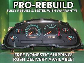 F8zf-10849-ca Ford 96-98 Mustang Gt 150mph Instrument Gauge Cluster Rebuilt 78k