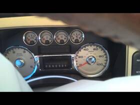 8c3t-10849-rk Ford Truck 257-07392 Speedometer Cluster Mph Id Fits 08 F250sd Pickup 1327971