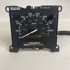 Xxxx-17282-zz Ford 92-96 F150 F250 F350 Pickup Bronco Speedometer Gauge Psom 185k Miles F2tf Xxxx-17282-zz Ford 92-96 F150 F250 F350 Pickup Bronco Speedometer Gauge Psom 185k Miles F2tf