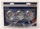 Fst8208 8208 Bosch New 2 Style Line Triple Gauge White Chrome 028851027250 Fst8208 8208 Bosch New 2 Style Line Triple Gauge White Chrome 028851027250