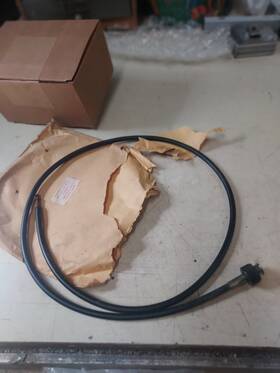Fmp-50100 Fullwell Motor Parts Vw Nos Speedometer Cable Volkswagon 111 957 801j Bug Bettle Karman Ghia 1235 Mm