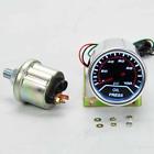 Ga-024 Rdt Led Smoke Lens Engine Oil Pressure Gauge Npt