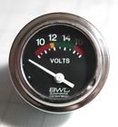 Ga41 Bdd Bwd Black Faced Volt Gauge Rat Rod Hi Perf