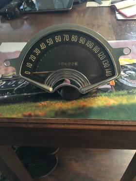 1582936 General Motors 1956-57 Corvette Speedometer All Original And Working Condition