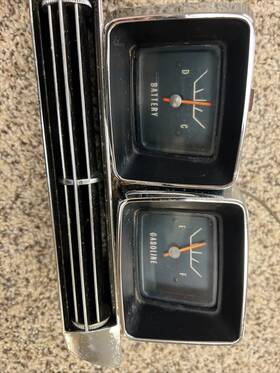 6430443 General Motors 1966 Pontiac Bonneville Catalina Grand Prix Gas Fuel Gauge Oem Used