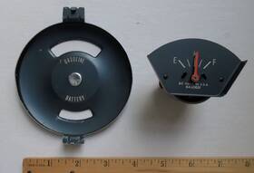 6430631 General Motors 1966-1967 Gto Lemans Tempest Gas Gauge Fuel Good Used Fits With Rally Cluster