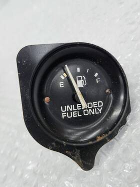 6432523 General Motors 78-82 C3 Corvette Fuel Gauge Gas Meter Oem Nice Gm Unleaded Only Original