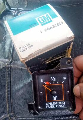 Fc-37dg General Motors 6432815 1978-80 Malibu Fuel Gauge Nos Sweeper Cluster Fc-37dg General Motors 6432815 1978-80 Malibu Fuel Gauge Nos Sweeper Cluster