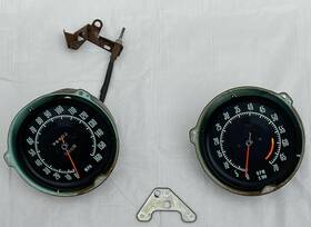 6469568 General Motors 1968-1971 Corvette Tachometer 427 454 Big Block 6000 Redline Tach And Speedometer