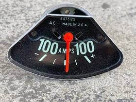 6473125 General Motors Nos Gm Ac 1968-1974 Chevrolet Gmc Medium Duty Truck Ammeter / Amp Gauge