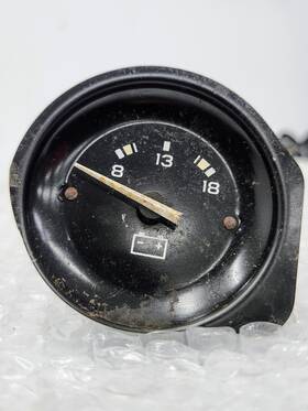 6474610 General Motors 78-82 C3 Corvette Battery Gauge Volt Meter Oem Gm Good Original