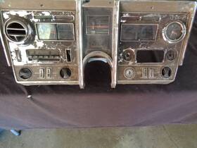 6456580 General Motors Corporation 1966-1969 Toronado Instrument Cluster Gauges-bezel-switches-heater A/c Control
