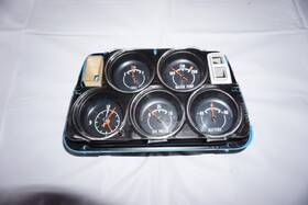 6496836 General Motors / Gm 72 73 74 C3 Corvette Console Gauge Cluster Original