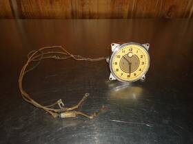 Clo36 Geo W Borg Factory Oem Clock 1936 Pontiac