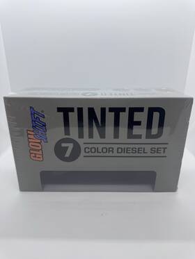 Gs-t7-ds2 Glowshift Tinted 7 Color Diesel Gauge Set - Boost Pyrometer Egt 30 Fuel Pressure Gauges