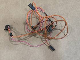 14062504 Gm 1980 1981 Chevrolet Camaro Z28 Gas Pedal To Hood Scoop Solenoid Wire Harness