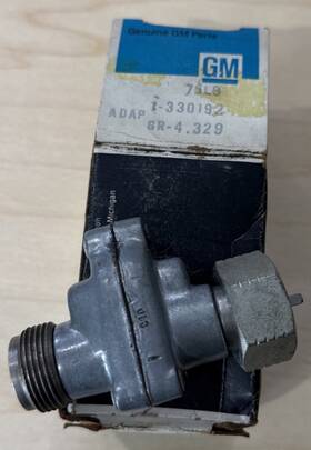 330192 Gm Oem Speedometer Adapter