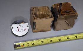354903 Gm Nos 1929 Chevy Heat Indicator Water Temperature Dash Gauge 29 Alcohol Boils 28