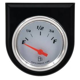 E5362 Gm Equus 2 Inch Fuel Level Gauge / Black 5362