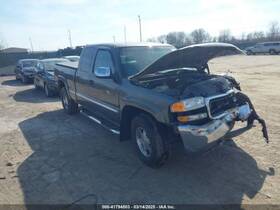 257.gm9m01 Gmc Truck Sierra150 2001 Speedometer 318636