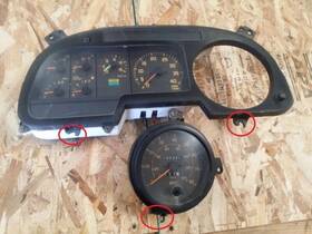 257.gm9z02 Gmc Truck 02 Chevrolet Wt5500 6hk1xn Diesel Speedometer Head Cluster 250k Broken Tabs 257.gm9z02 Gmc Truck 02 Chevrolet Wt5500 6hk1xn Diesel Speedometer Head Cluster 250k Broken Tabs