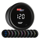 Gs-tcd06 Glowshift Color Digital Water Coolant Temperature Gauge Kit 842559100073