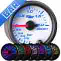 Gs-w701-bar Glowshift 52mm White 7 Turbo 2.0 Bar Boost Vacuum Gauge W Color Led Display 604697376211