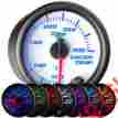 Gs-w706 Glowshift 52mm White 7 Color Water Temp Gauge W Fahrenheit Readout 604697376280