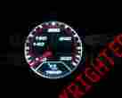 H5718 Hot Rod Chrome Smoke Lens Electric 2 Water Temp Gauge With Bezel Led Lights