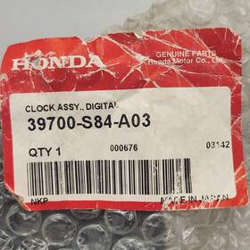 39700-s84-a03 Honda Genuine Oem Digital Clock Assembly 1998-2000 Accord