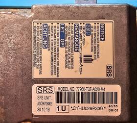 77960-t3z-a020-m4 Honda 2012 Accord Module For Sale. No Crash
