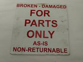 78100sr2a641 Honda Del Sol As Is Parts Only Instrument Cluster With Speedometer Fits 93-97
