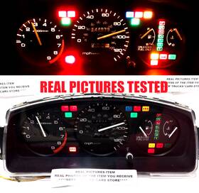 0143 Honda Ej1 Eg8 92-95 Civic Ex Si Vtec Eg At Cluster Instrument Gauge Fuel Tachometer 144k