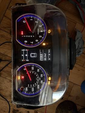 Hr0359 Honda 2007-2009 Cr-v Crv Speedometer Gauges Cluster Mph Oem