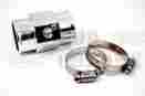 Hr5728 Hot Rod Chrome Water Temp Gauge Sensor Adapter Universal 1-1 2 38mm Aluminum Silver