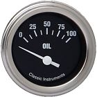 Hr81slf Classic Instruments Hot Rod Series Oil Pressure Gauge 099998541893