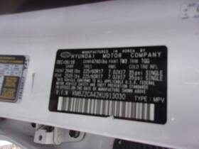 257-13433 Hyundai Speedometer Cluster Us Market Mph 3.5 Inch Display Fits 19-20 Tucson 505628