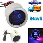 Inovli Car 2 52mm Blue Digital Led Electronic Water Temp Temperature Gauge 799975408842