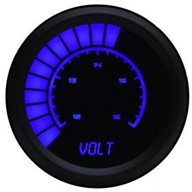 B9015b Intellitronix - 2-1/16 Inch Led Bargraph Voltmeter Blue 12-16 V