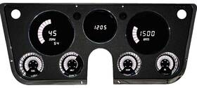 Bg6003w Intellitronix 1967-72 Chevy/gmc Truck Digital Bar Gauge Cluster White