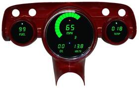 Dp1102g Intellitronix 1957 Bel Air Digital Gauge Green