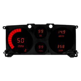 Dp1605r Intellitronix For Chevy Astro 85-94 Direct Fit Led Digital Gauge Panel Red