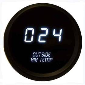 M9123w Intellitronix 2-1/16 Led Digital Outside Air Temperature Gauge 50 To 250&