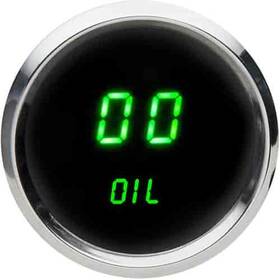 Ms9114g Intellitronix 2-1/16 Led Digital Oil Pressure Gauge 0-99 Psi Aviation Gr